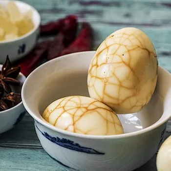 Chinese Five-Spice Marinated Tea Eggs
