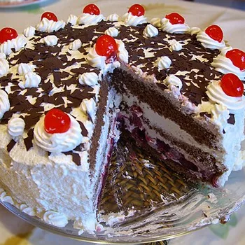 German Black Forest Cherry Cake