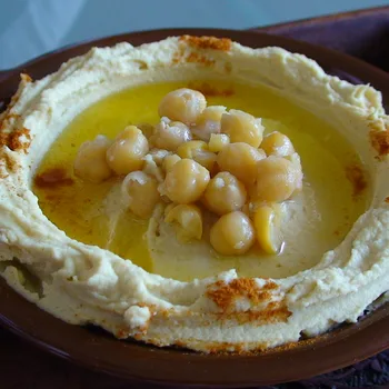 حمص بطحينة أصلي