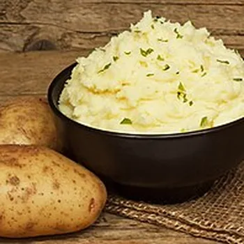 بطاطا مهروسة (بيوريه)
