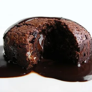 Warm Chocolate Lava Molten Cake