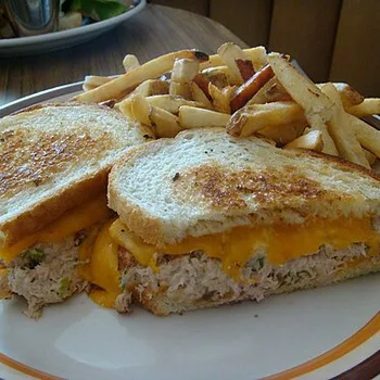 Warm Roast Beef Melt with Cheddar Cheese